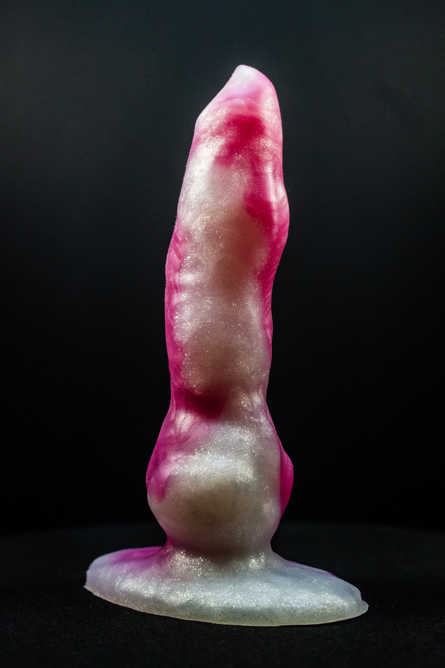 mini kolvar, wolf inspired dildo, knotty,