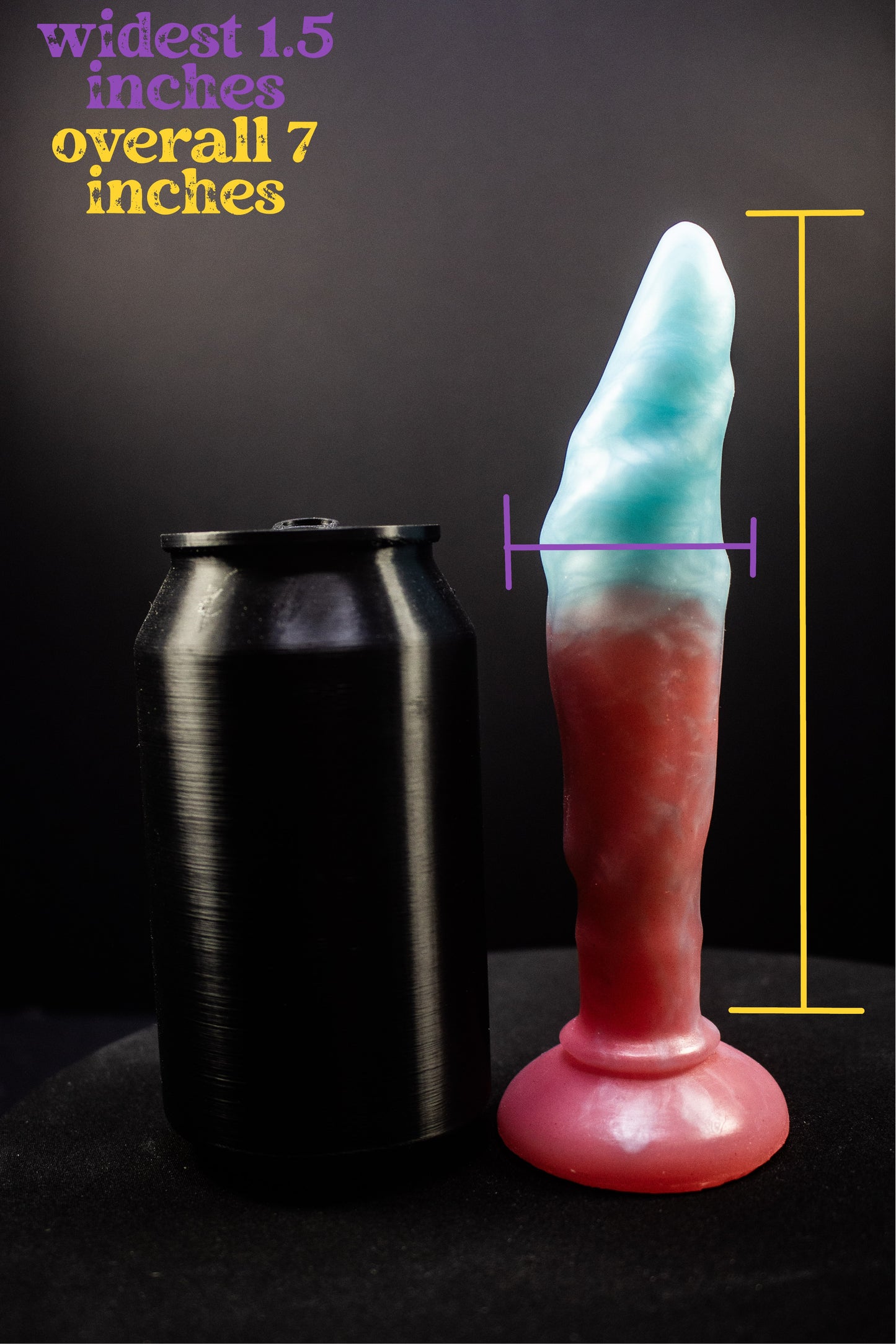 Ariaen, avian inspired dildo, slim design